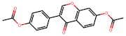 4-(7-Acetoxy-4-oxo-4H-chromen-3-yl)phenyl acetate