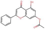 5-Hydroxy-4-oxo-2-phenyl-4H-chromen-7-yl acetate