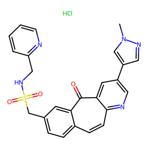 1-(3-(1-Methyl-1H-pyrazol-4-yl)-5-oxo-5H-benzo[4,5]cyclohepta[1,2-b]pyridin-7-yl)-N-(pyridin-2-ylm…