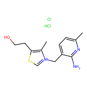 3-((2-Amino-6-methylpyridin-3-yl)methyl)-5-(2-hydroxyethyl)-4-methylthiazol-3-ium chloride hydroch…