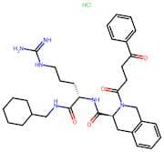 (S)-N-((S)-1-((Cyclohexylmethyl)amino)-5-guanidino-1-oxopentan-2-yl)-2-(4-oxo-4-phenylbutanoyl)-1,…