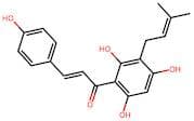 (E)-3-(4-Hydroxyphenyl)-1-(2,4,6-trihydroxy-3-(3-methylbut-2-en-1-yl)phenyl)prop-2-en-1-one