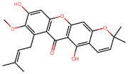 5,9-Dihydroxy-8-methoxy-2,2-dimethyl-7-(3-methylbut-2-en-1-yl)pyrano[3,2-b]xanthen-6(2H)-one