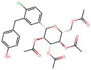(2R,3R,4R,5S,6S)-2-(Acetoxymethyl)-6-(4-chloro-3-(4-hydroxybenzyl)phenyl)tetrahydro-2H-pyran-3,4,5…