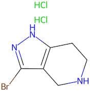 3-Bromo-4,5,6,7-tetrahydro-1H-pyrazolo[4,3-c]pyridine dihydrochloride