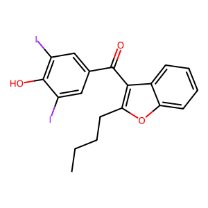 (2-Butylbenzofuran-3-yl)(4-hydroxy-3,5-diiodophenyl)methanone