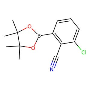 2-Chloro-6-(4,4,5,5-tetramethyl-1,3,2-dioxaborolan-2-yl)benzonitrile