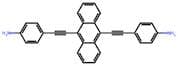 4,4'-(Anthracene-9,10-diylbis(ethyne-2,1-diyl))dianiline