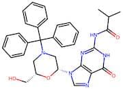 N-(9-((2R,6S)-6-(Hydroxymethyl)-4-tritylmorpholin-2-yl)-6-oxo-6,9-dihydro-1H-purin-2-yl)isobutyram…