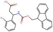 3-((((9H-Fluoren-9-yl)methoxy)carbonyl)amino)-3-(2-bromophenyl)propanoic acid