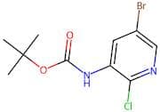 tert-Butyl (5-bromo-2-chloropyridin-3-yl)carbamate