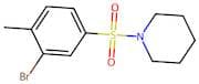 1-((3-Bromo-4-methylphenyl)sulfonyl)piperidine