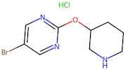 5-Bromo-2-(piperidin-3-yloxy)pyrimidine hydrochloride