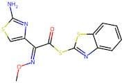 S-Benzo[d]thiazol-2-yl 2-(2-aminothiazol-4-yl)-2-(methoxyimino)ethanethioate