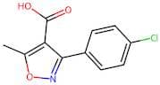 3-(4-Chlorophenyl)-5-methylisoxazole-4-carboxylic acid
