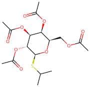 (2R,3S,4S,5R,6S)-2-(Acetoxymethyl)-6-(isopropylthio)tetrahydro-2H-pyran-3,4,5-triyl triacetate