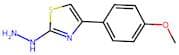 2-Hydrazineyl-4-(4-methoxyphenyl)thiazole