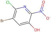 5-Bromo-6-chloro-2-nitropyridin-3-ol