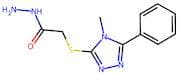 2-((4-Methyl-5-phenyl-4H-1,2,4-triazol-3-yl)thio)acetohydrazide
