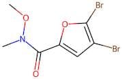 4,5-Dibromo-N-methoxy-N-methylfuran-2-carboxamide