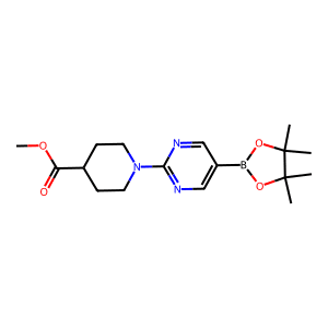 Methyl 1-(5-(4,4,5,5-tetramethyl-1,3,2-dioxaborolan-2-yl)pyrimidin-2-yl)piperidine-4-carboxylate