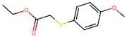 Ethyl 2-(4-methoxyphenyl)sulfanylacetate