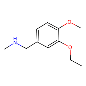 1-(3-Ethoxy-4-methoxyphenyl)-N-methylmethanamine