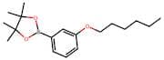 2-[3-(Hexyloxy)phenyl]-4,4,5,5-tetramethyl-1,3,2-dioxaborolane
