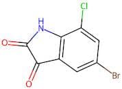 5-Bromo-7-chloroindoline-2,3-dione