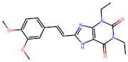 (E)-8-(3,4-Dimethoxystyryl)-1,3-diethyl-1H-purine-2,6(3H,7H)-dione