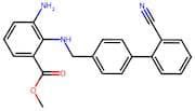 Methyl 3-amino-2-(((2'-cyano-[1,1'-biphenyl]-4-yl)methyl)amino)benzoate