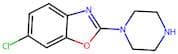 6-Chloro-2-(piperazin-1-yl)benzo[d]oxazole