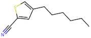 4-Hexylthiophene-2-carbonitrile