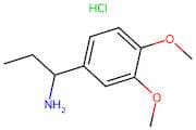[1-(3,4-Dimethoxyphenyl)propyl]amine hydrochloride
