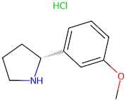(R)-2-(3-Methoxyphenyl)pyrrolidine hydrochloride