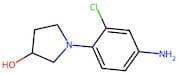 1-(4-Amino-2-chlorophenyl)pyrrolidin-3-ol