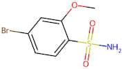 4-Bromo-2-methoxybenzenesulfonamide