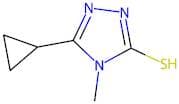 5-Cyclopropyl-4-methyl-4H-1,2,4-triazole-3-thiol