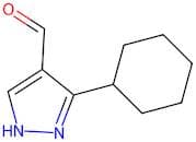 3-Cyclohexyl-1H-pyrazole-4-carbaldehyde