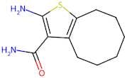 2-Amino-4,5,6,7,8,9-hexahydrocycloocta[b]thiophene-3-carboxamide