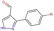 3-(4-Bromophenyl)-1H-pyrazole-4-carbaldehyde