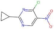 4-Chloro-2-cyclopropyl-5-nitropyrimidine