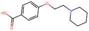 4-(2-(Piperidin-1-yl)ethoxy)benzoic acid