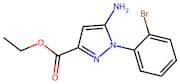 Ethyl 5-amino-1-(2-bromophenyl)-1H-pyrazole-3-carboxylate