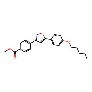 Methyl 4-(5-(4-(pentyloxy)phenyl)isoxazol-3-yl)benzoate