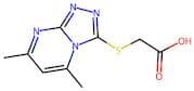2-((5,7-Dimethyl-[1,2,4]triazolo[4,3-a]pyrimidin-3-yl)thio)acetic acid