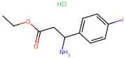 Ethyl 3-amino-3-(4-iodophenyl)propanoate hydrochloride