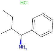 (1S)-2-Methyl-1-phenylbutan-1-amine hydrochloride