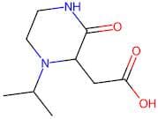 2-(1-Isopropyl-3-oxopiperazin-2-yl)acetic acid