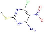 6-Chloro-2-(methylthio)-5-nitropyrimidin-4-amine
